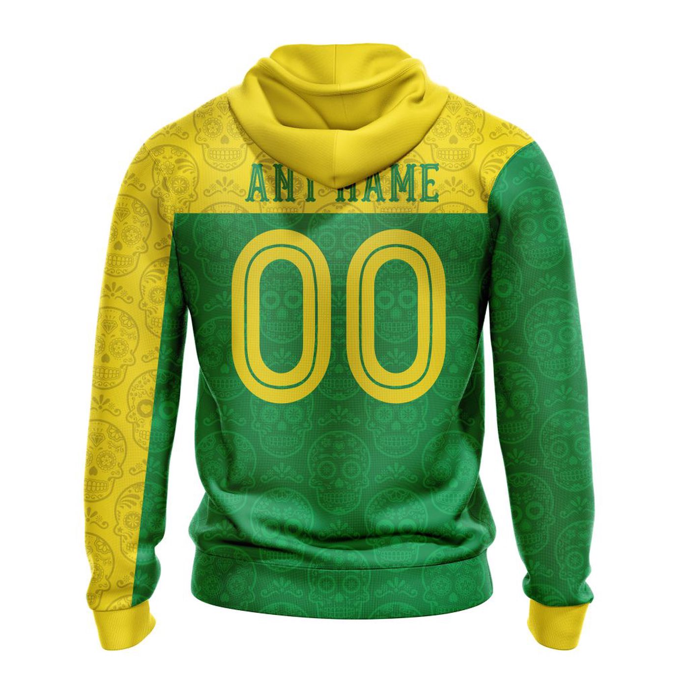 LIGA MX Club Leon Special Sugar Skull Kits For Dia De Muertos ST2201 3d Printed Hoodie 3d Printed Hoodie