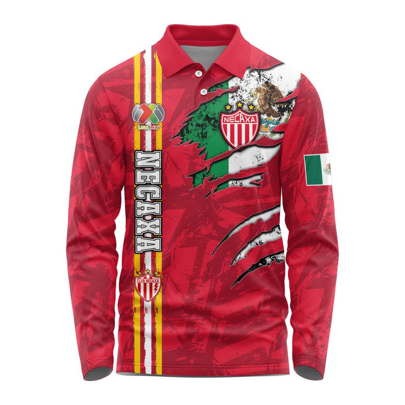 LIGA MX Club Necaxa Special Long Sleeve Polo Design Kits ST2401 3d Printed Hoodie 3d Printed Hoodie LIGA MX Club Necaxa Special Long Sleeve Polo Design Kits ST2401 3d Printed Hoodie 3d Printed Hoodie