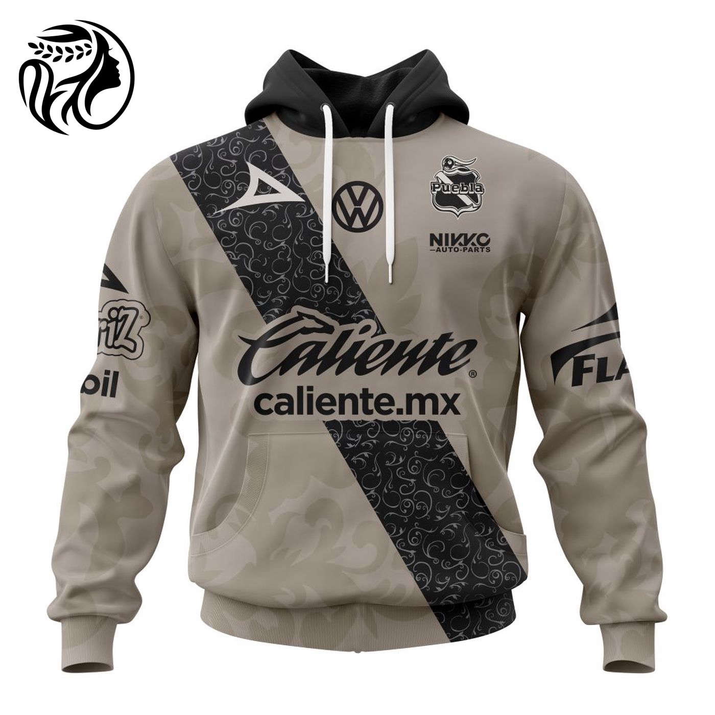 LIGA MX Club Puebla Personalized 2024 Third Kits 3d Printed Hoodie 3d Printed Hoodie