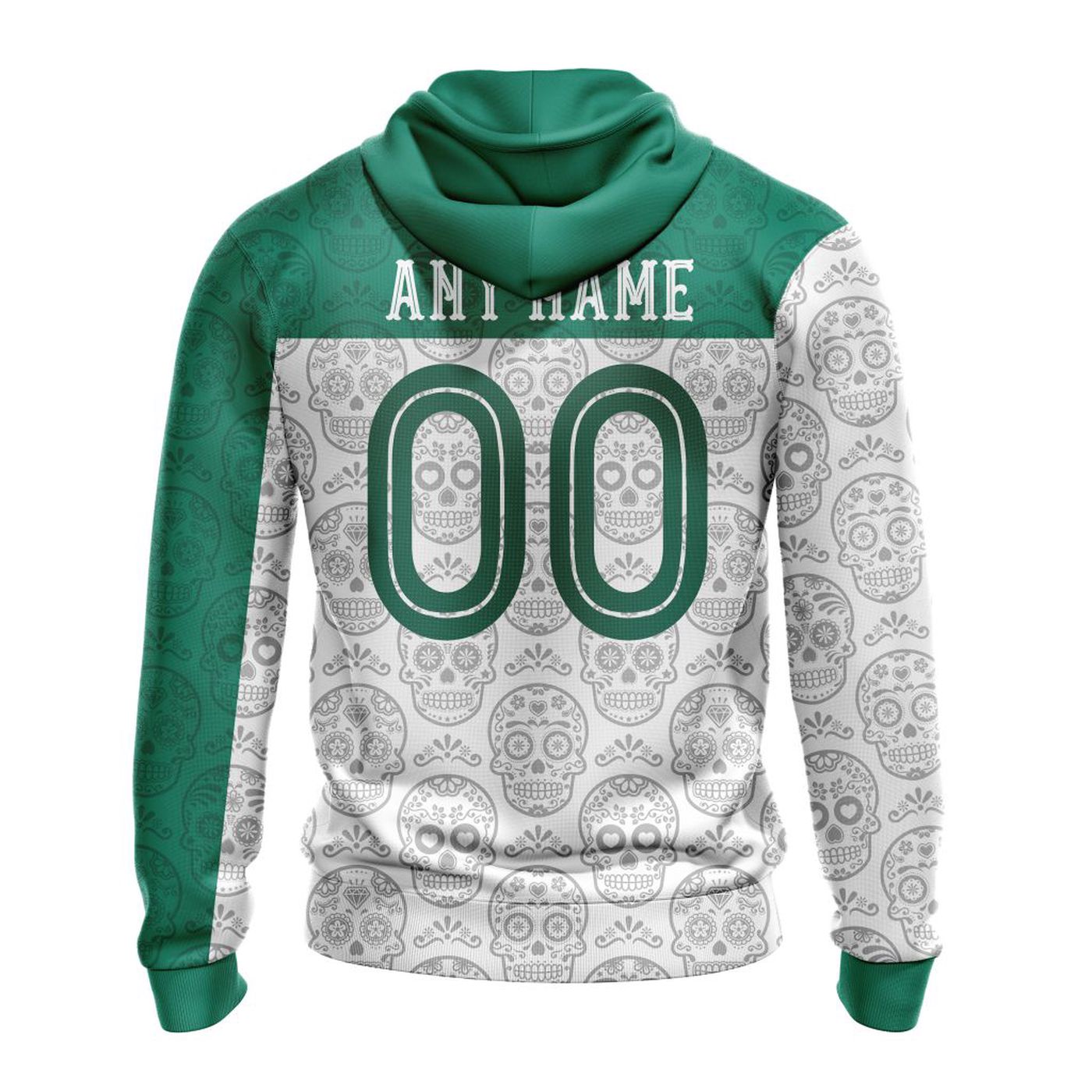 LIGA MX Club Santos Laguna Special Sugar Skull Kits For Dia De Muertos ST2201 3d Printed Hoodie 3d Printed Hoodie