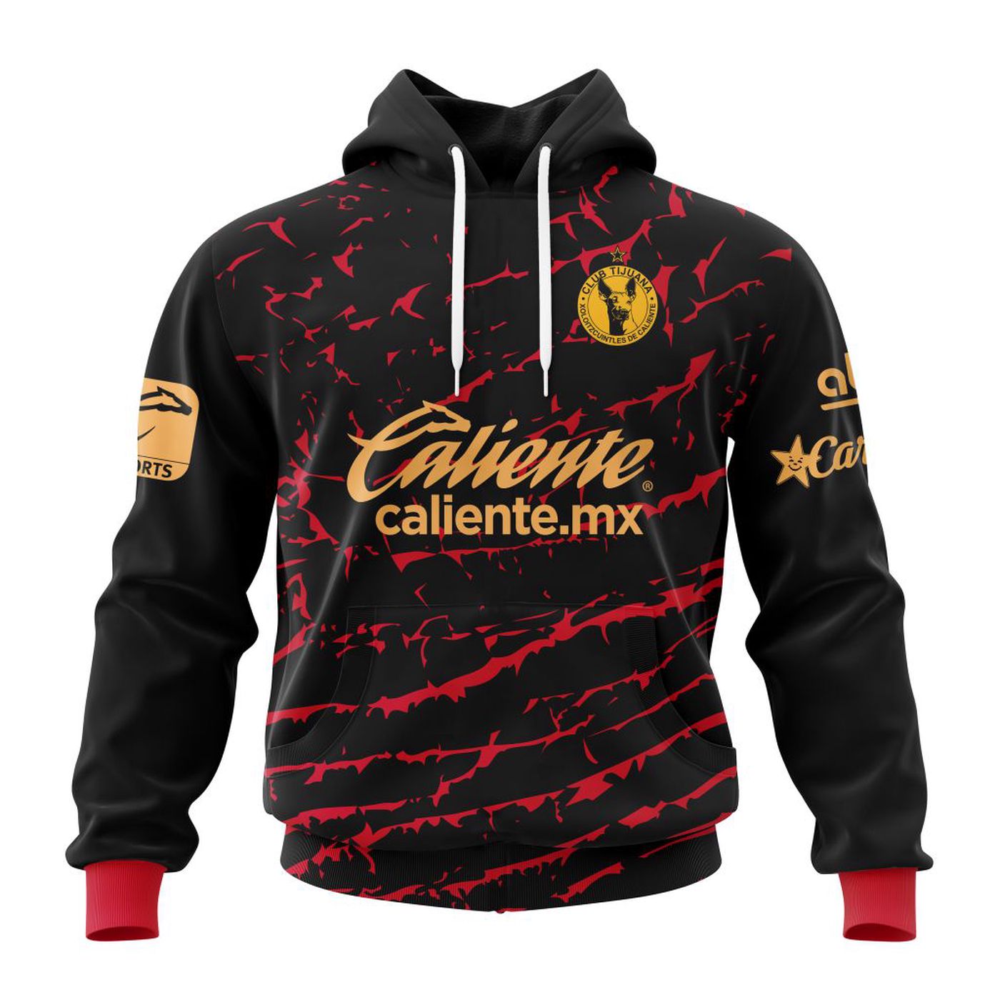 LIGA MX Club Tijuana Home Kits 2022/2023 3d Printed Hoodie 3d Printed Hoodie