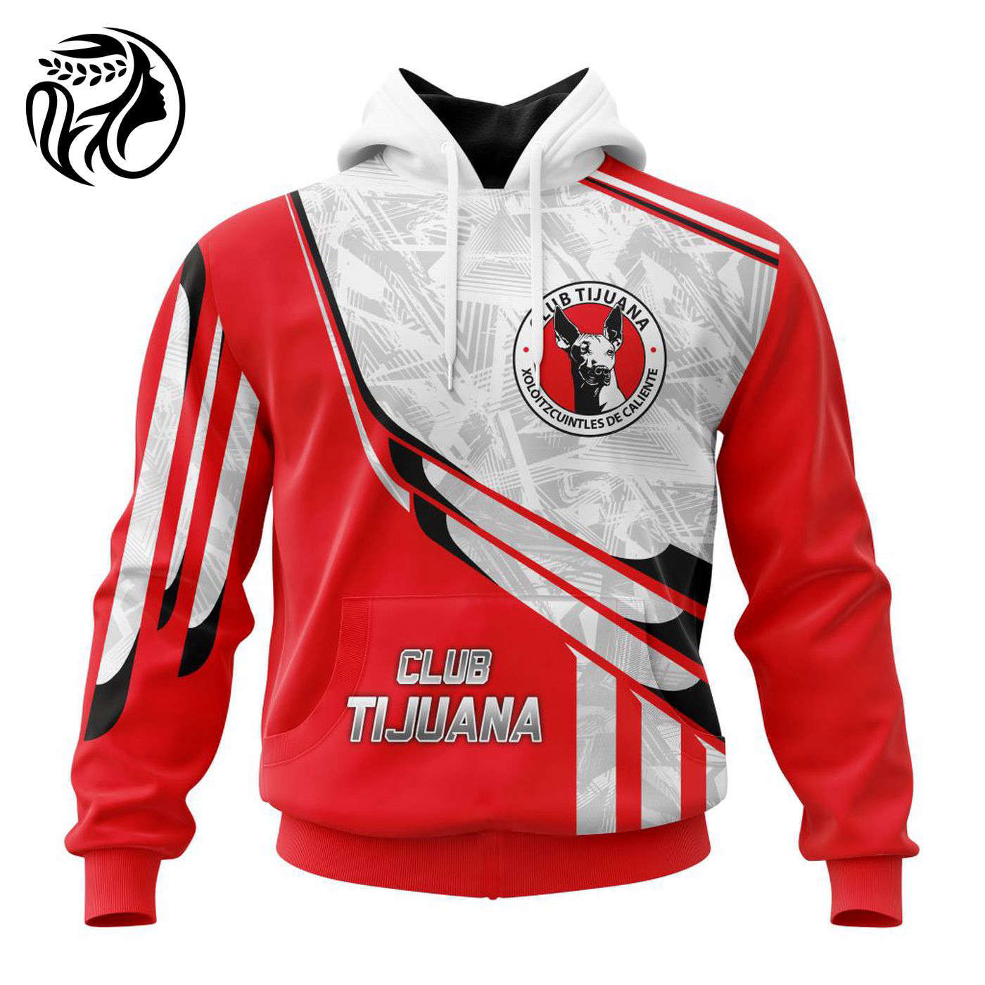 LIGA MX Club Tijuana Special Design Concept Kits ST2302 3d Printed Hoodie 3d Printed Hoodie