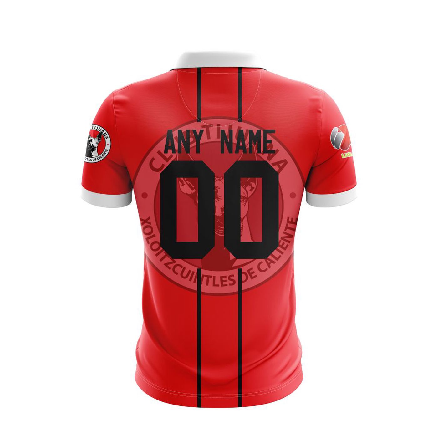LIGA MX Club Tijuana Special Polo Design Concept Kits ST2401 3d Printed Hoodie 3d Printed Hoodie