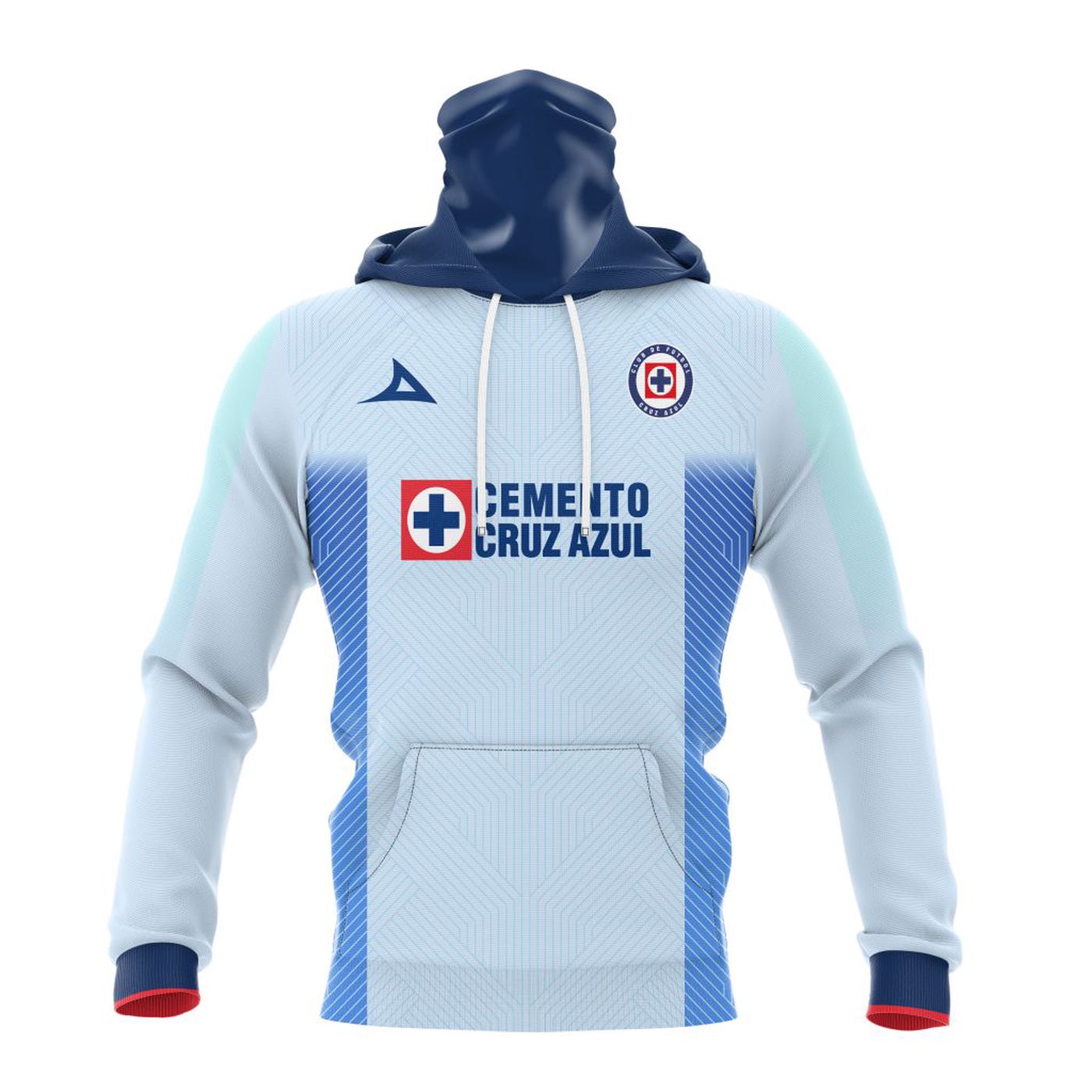 LIGA MX Cruz Azul 2023 – 2024 Away Kits 3d Printed Hoodie 3d Printed Hoodie