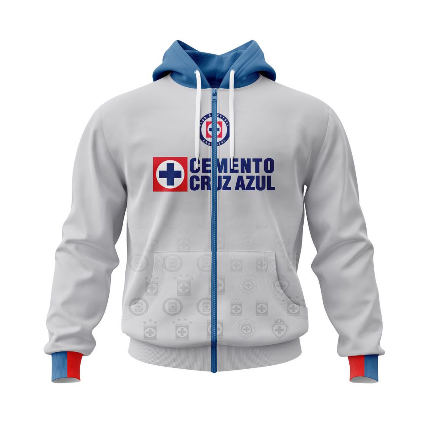 LIGA MX CRUZ AZUL Away Kits 2022/2023 3d Printed Hoodie 3d Printed Hoodie