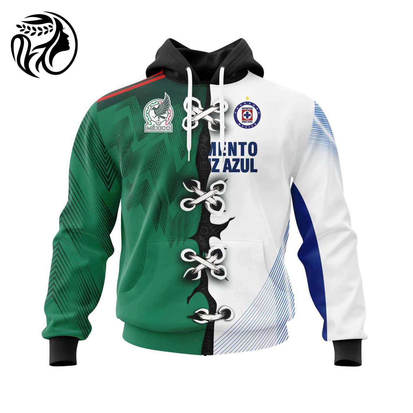 LIGA MX CRUZ AZUL Away Mix Mexico 2022 Kits 3d Printed Hoodie 3d Printed Hoodie