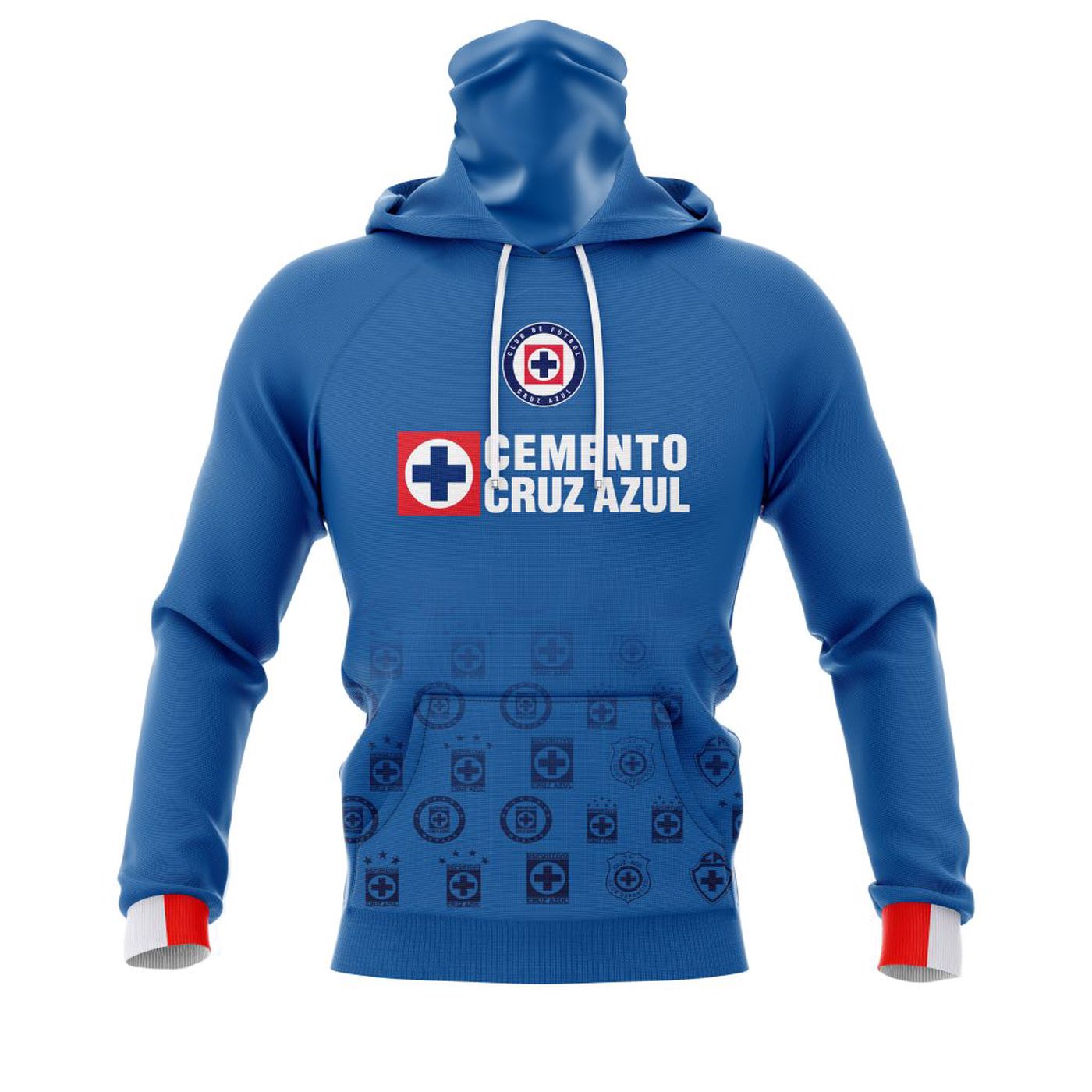 LIGA MX CRUZ AZUL Home Kits 2022/2023 3d Printed Hoodie 3d Printed Hoodie