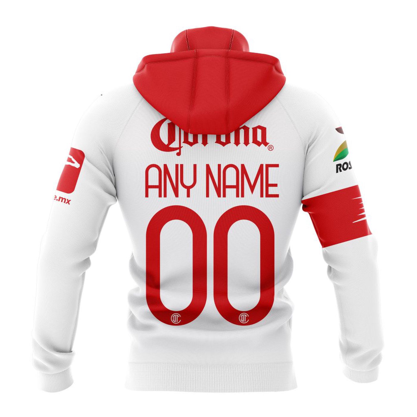LIGA MX Deportivo Toluca 2023 – 2024 Away Kits 3d Printed Hoodie 3d Printed Hoodie