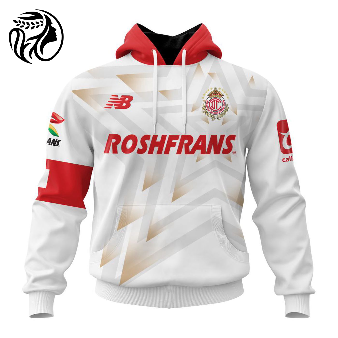LIGA MX Deportivo Toluca 2023 – 2024 Away Kits 3d Printed Hoodie 3d Printed Hoodie