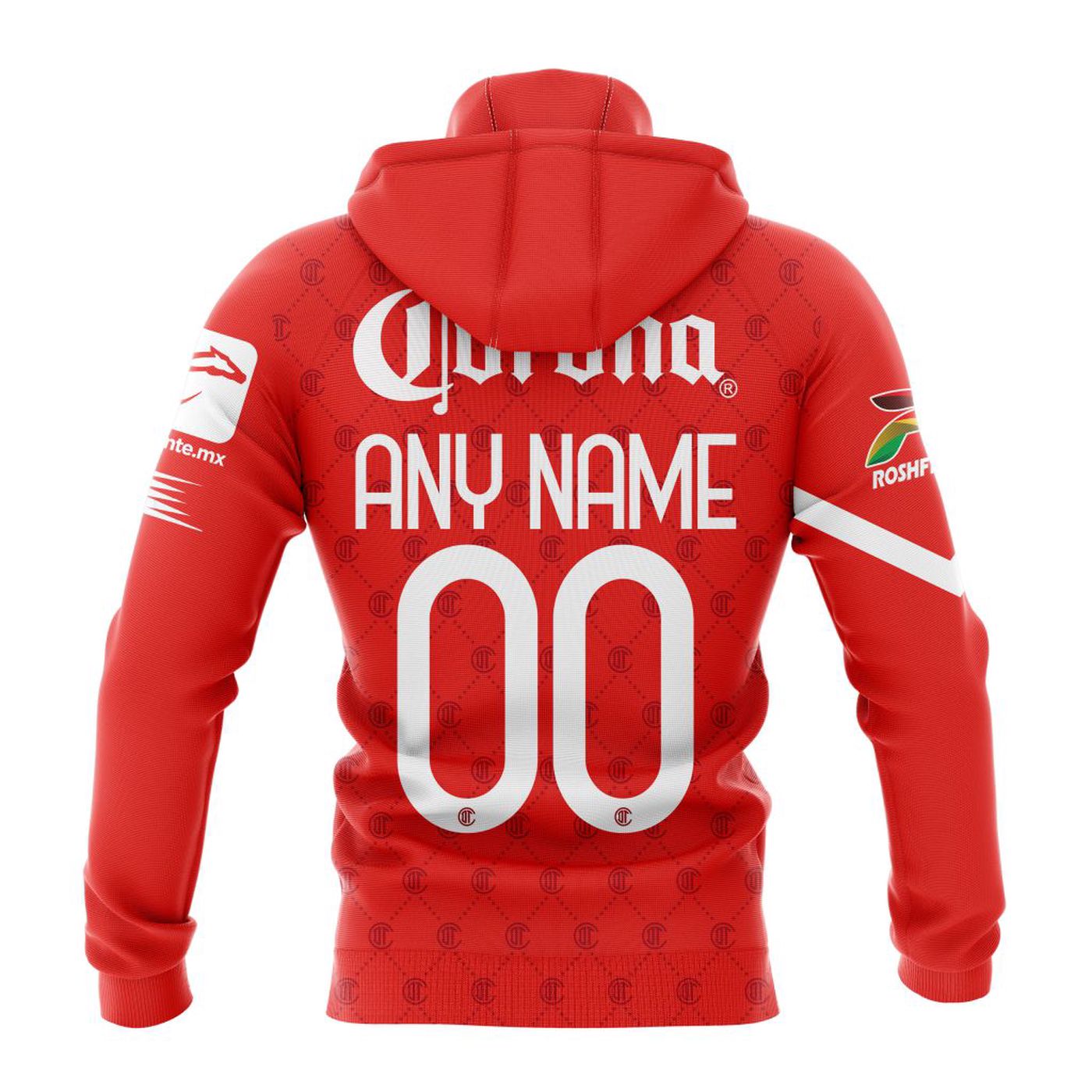 LIGA MX Deportivo Toluca 2023 – 2024 Home Kits 3d Printed Hoodie 3d Printed Hoodie