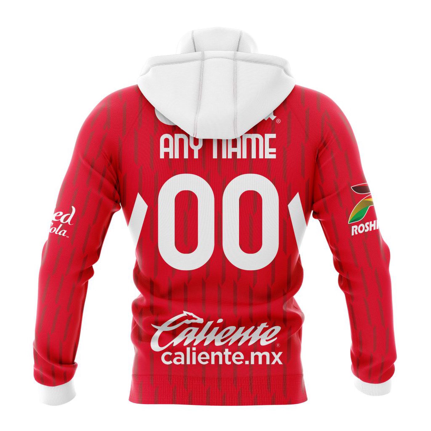 LIGA MX Deportivo Toluca Personalized 2024-2025 Home Kits 3d Printed Hoodie 3d Printed Hoodie