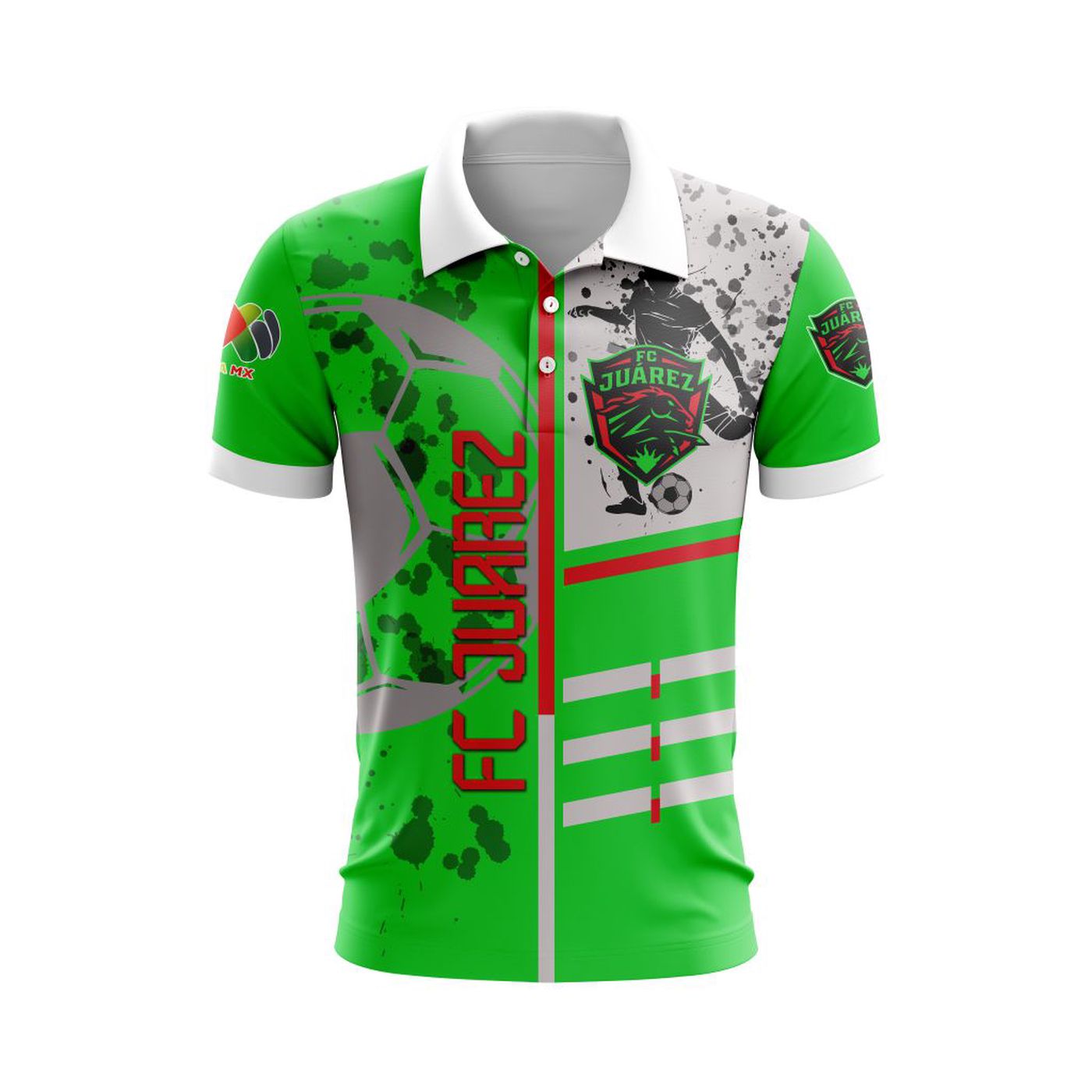 LIGA MX FC Juarez Special Polo Design Concept Kits ST2401 3d Printed Hoodie 3d Printed Hoodie