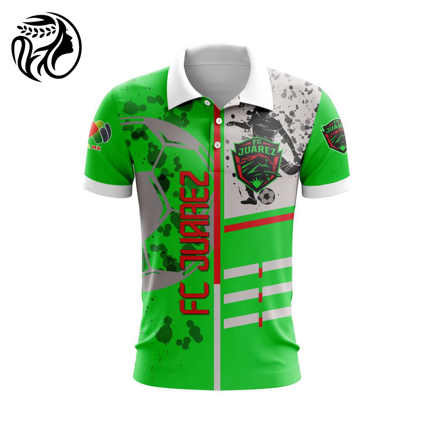 LIGA MX FC Juarez Special Polo Design Concept Kits ST2401 3d Printed Hoodie 3d Printed Hoodie