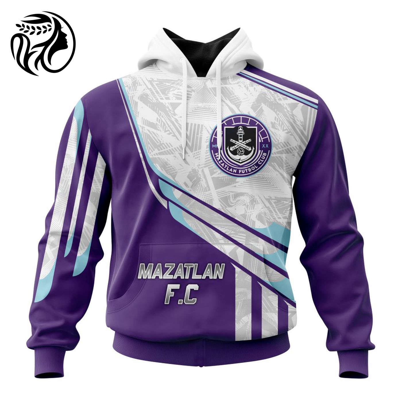 LIGA MX Mazatlan F.C Special Design Concept Kits ST2302 3d Printed Hoodie 3d Printed Hoodie