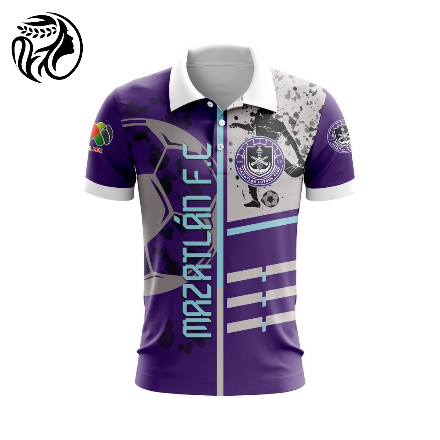LIGA MX Mazatlan F.C Special Polo Design Concept Kits ST2401 3d Printed Hoodie 3d Printed Hoodie