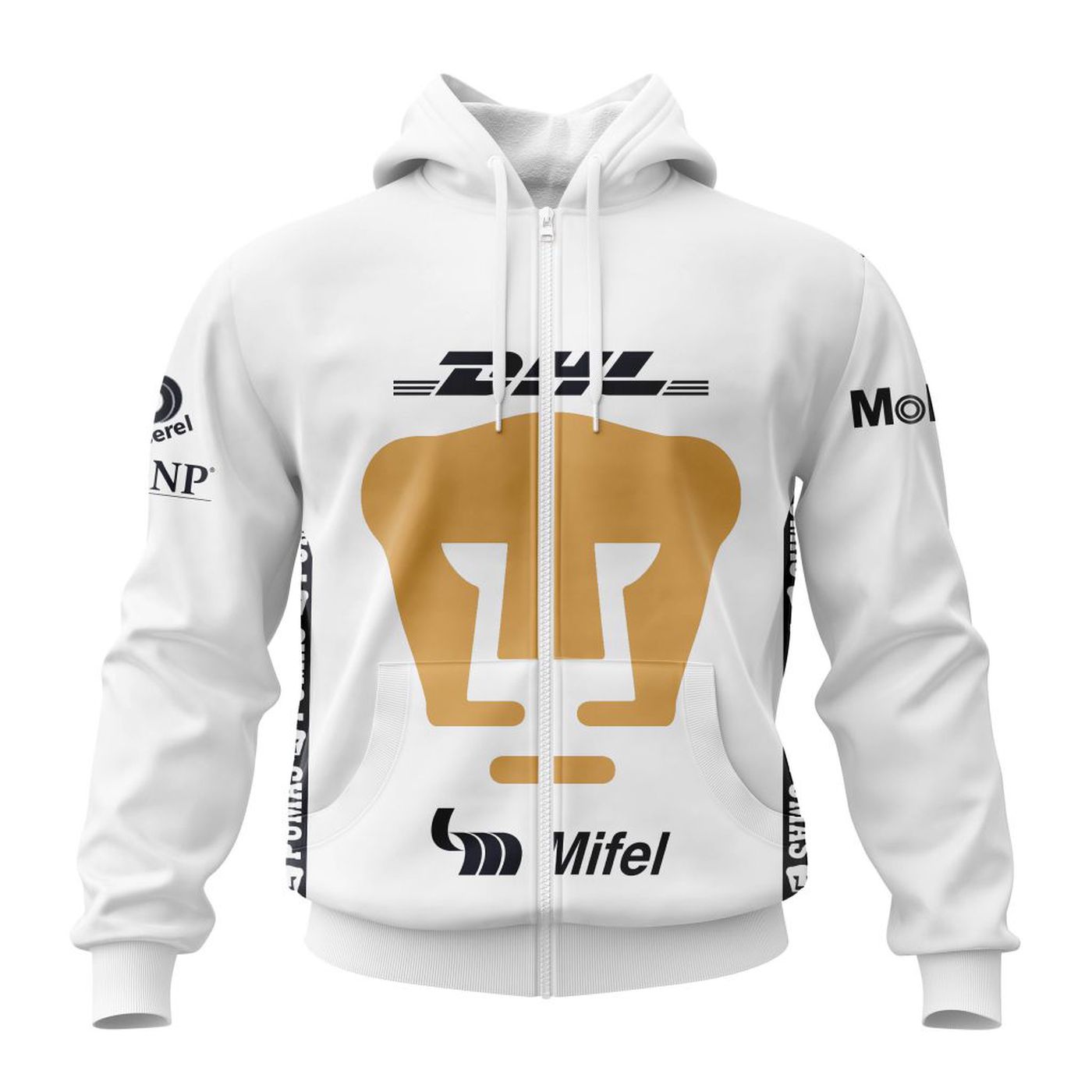 LIGA MX Pumas UNAM 2021-2022 Home Kits 3d Printed Hoodie 3d Printed Hoodie