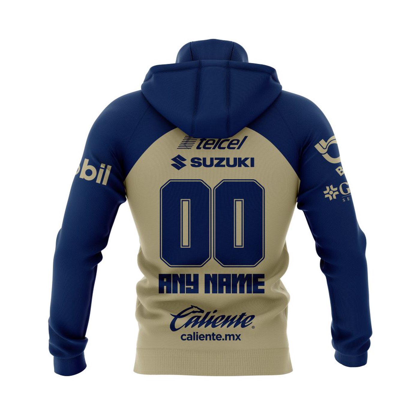 LIGA MX Pumas UNAM 2022-2023 Away Kits 3d Printed Hoodie 3d Printed Hoodie