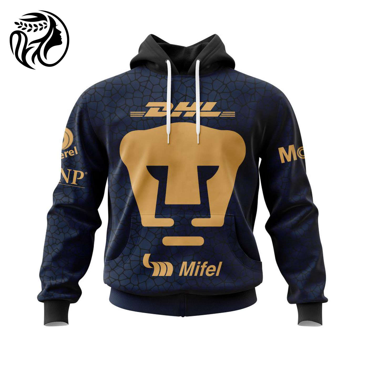 LIGA MX Pumas UNAM Away Kits 3d Printed Hoodie 3d Printed Hoodie