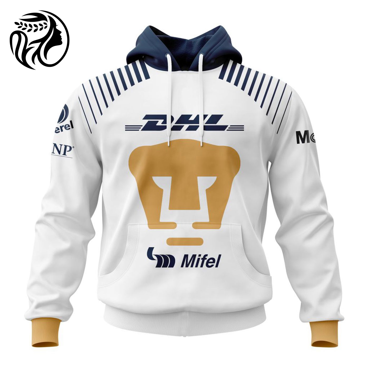 LIGA MX PUMAS UNAM Home Kits 2022/2023 3d Printed Hoodie 3d Printed Hoodie