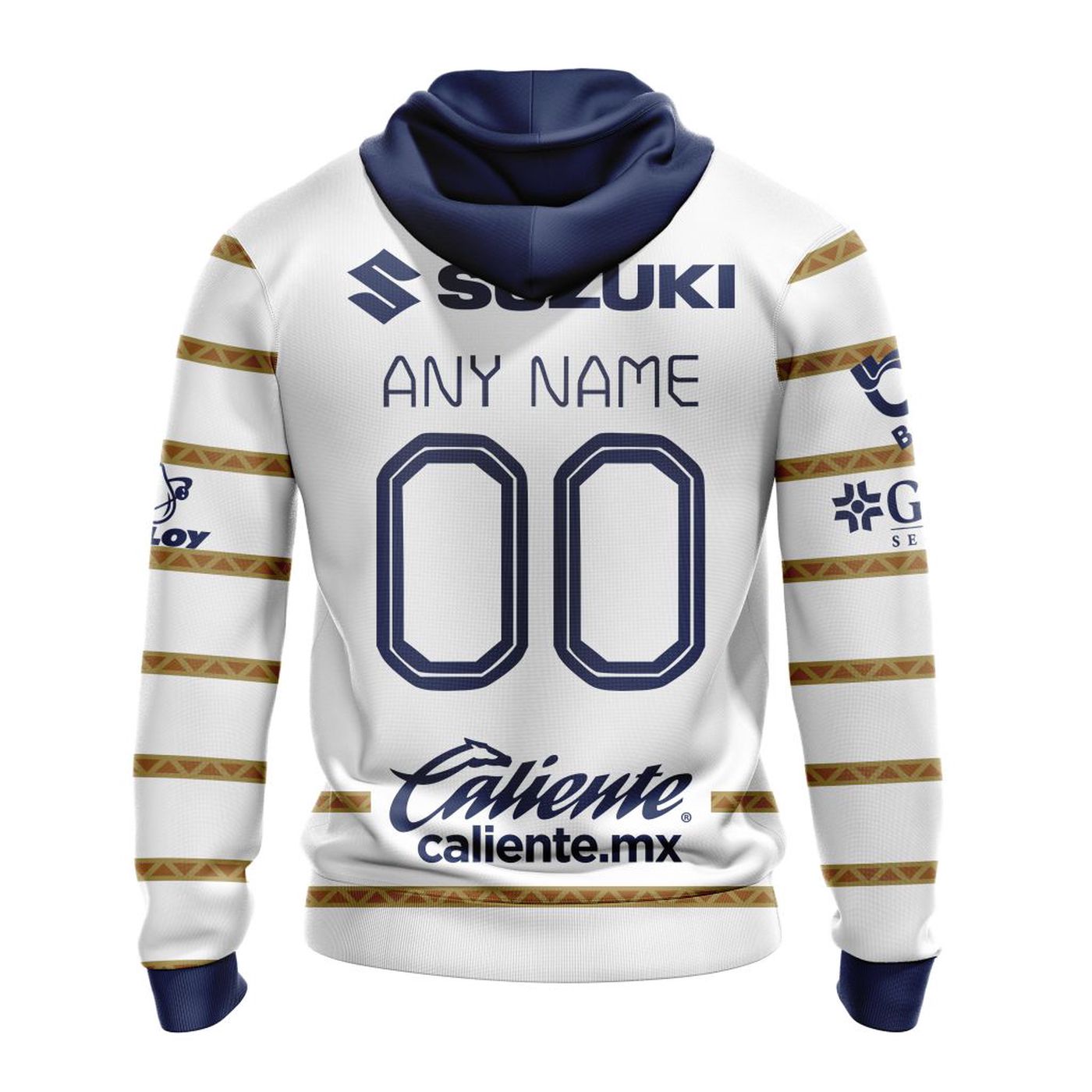 LIGA MX Pumas UNAM Personalized 2025 Home Kits 3d Printed Hoodie 3d Printed Hoodie LIGA MX Pumas UNAM Personalized 2025 Home Kits 3d Printed Hoodie 3d Printed Hoodie
