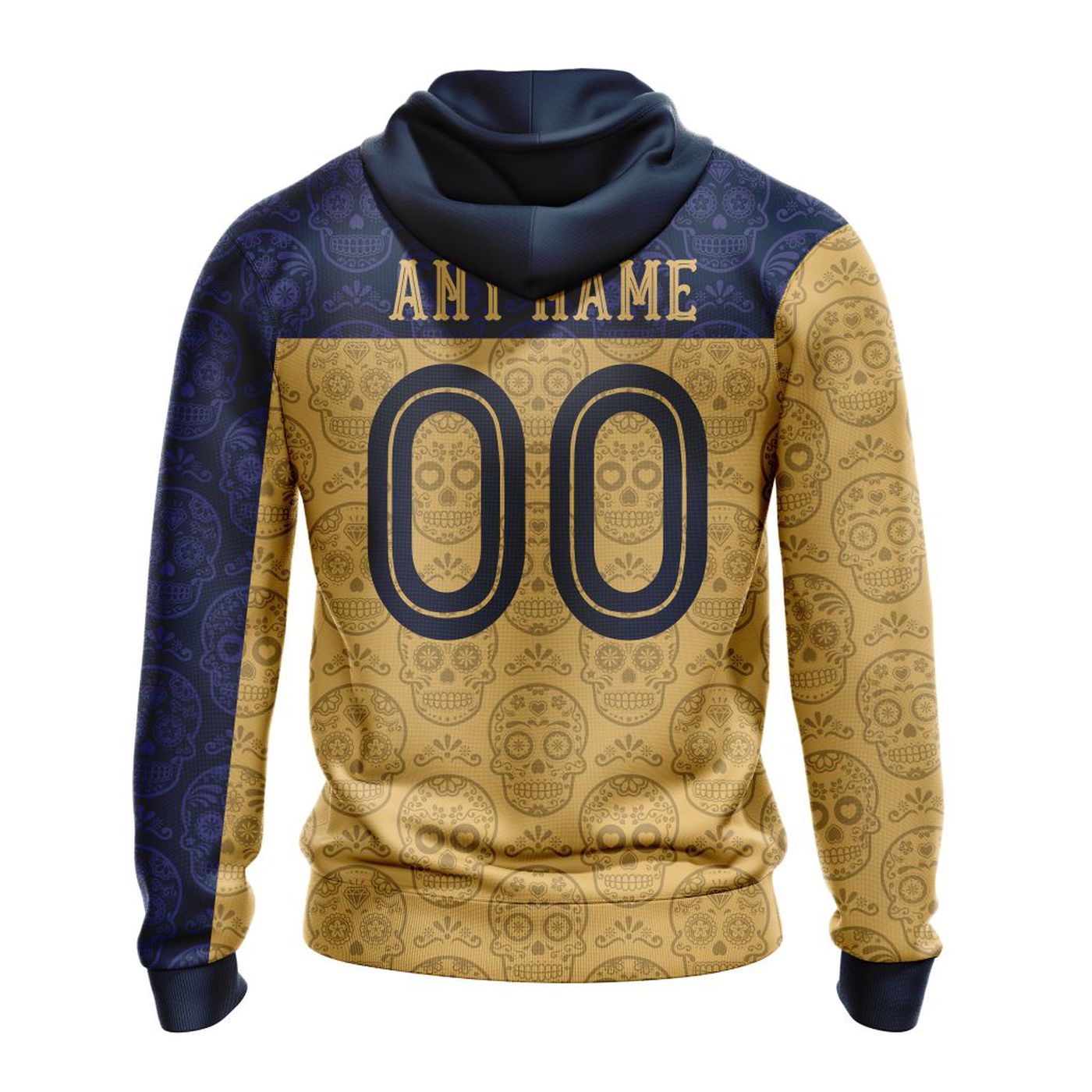 LIGA MX Pumas UNAM Special Sugar Skull Kits For Dia De Muertos ST2201 3d Printed Hoodie 3d Printed Hoodie