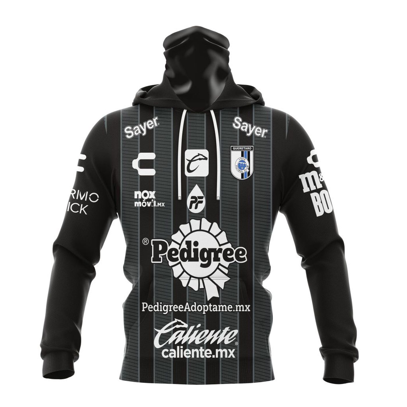 LIGA MX Queretaro F.C 2023 – 2024 Away Kits 3d Printed Hoodie 3d Printed Hoodie