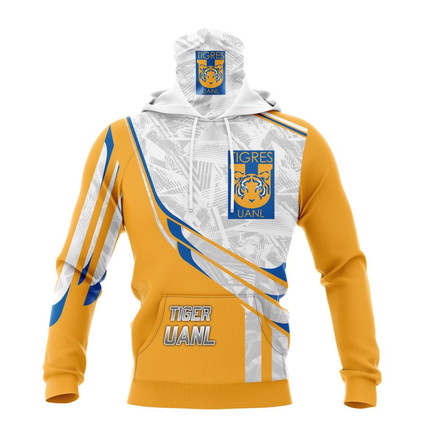 LIGA MX Tigres UANL Special Design Concept Kits ST2302 3d Printed Hoodie 3d Printed Hoodie LIGA MX Tigres UANL Special Design Concept Kits ST2302 3d Printed Hoodie 3d Printed Hoodie