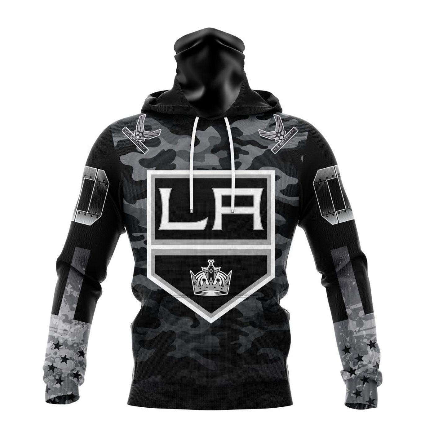 Los Angeles Kings | Specialized Kits With Camo Color And You Can Customs YourService Branches 3d Printed Hoodie 3d Printed Hoodie