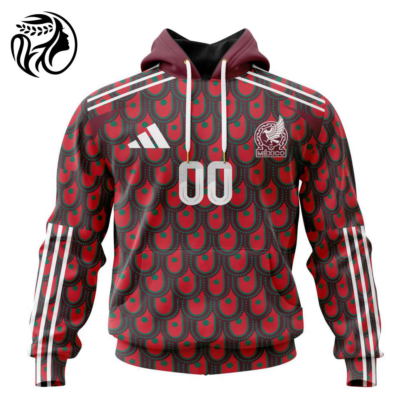 Mexico National Football Team Personalized 2025 Home Kits 3d Printed Hoodie 3d Printed Hoodie