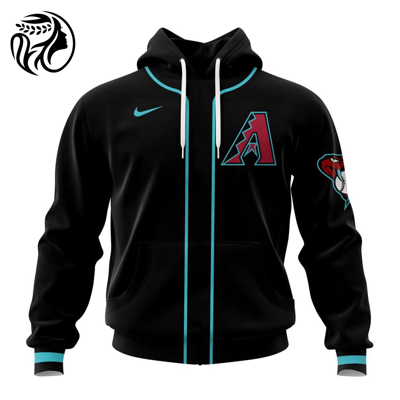 MLB Arizona Diamondbacks Personalized Alternate Kits 3d Printed Hoodie 3d Printed Hoodie