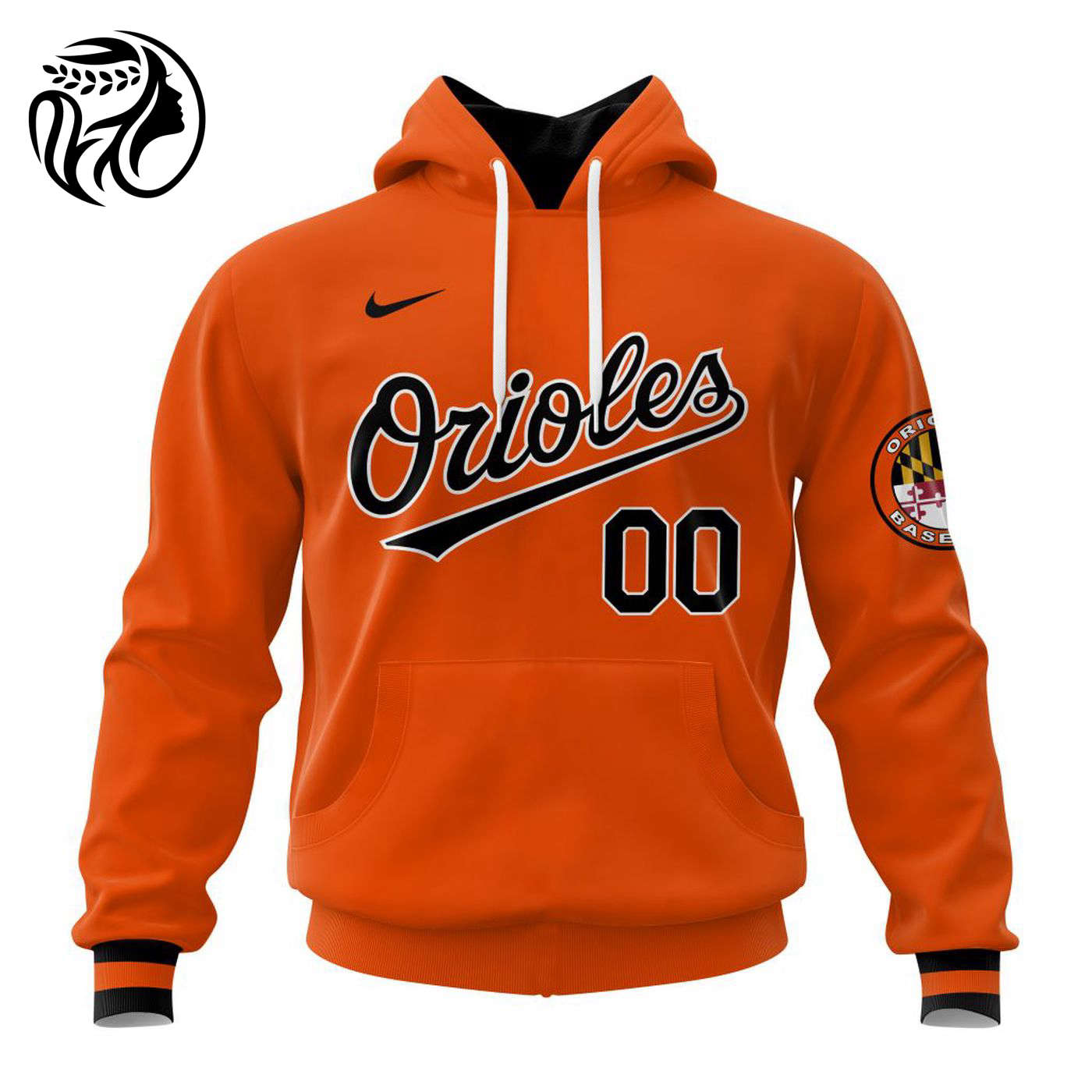 MLB Baltimore Orioles Personalized Alternate Kits 3d Printed Hoodie 3d Printed Hoodie