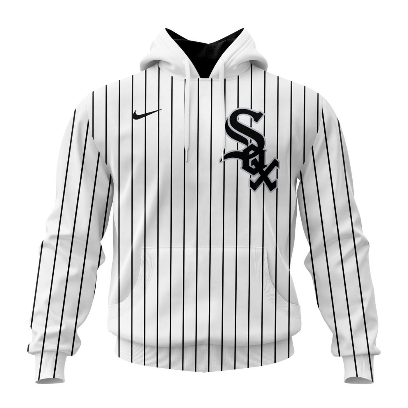 MLB Chicago White Sox Personalized 2024 Home Kits 3d Printed Hoodie 3d Printed Hoodie