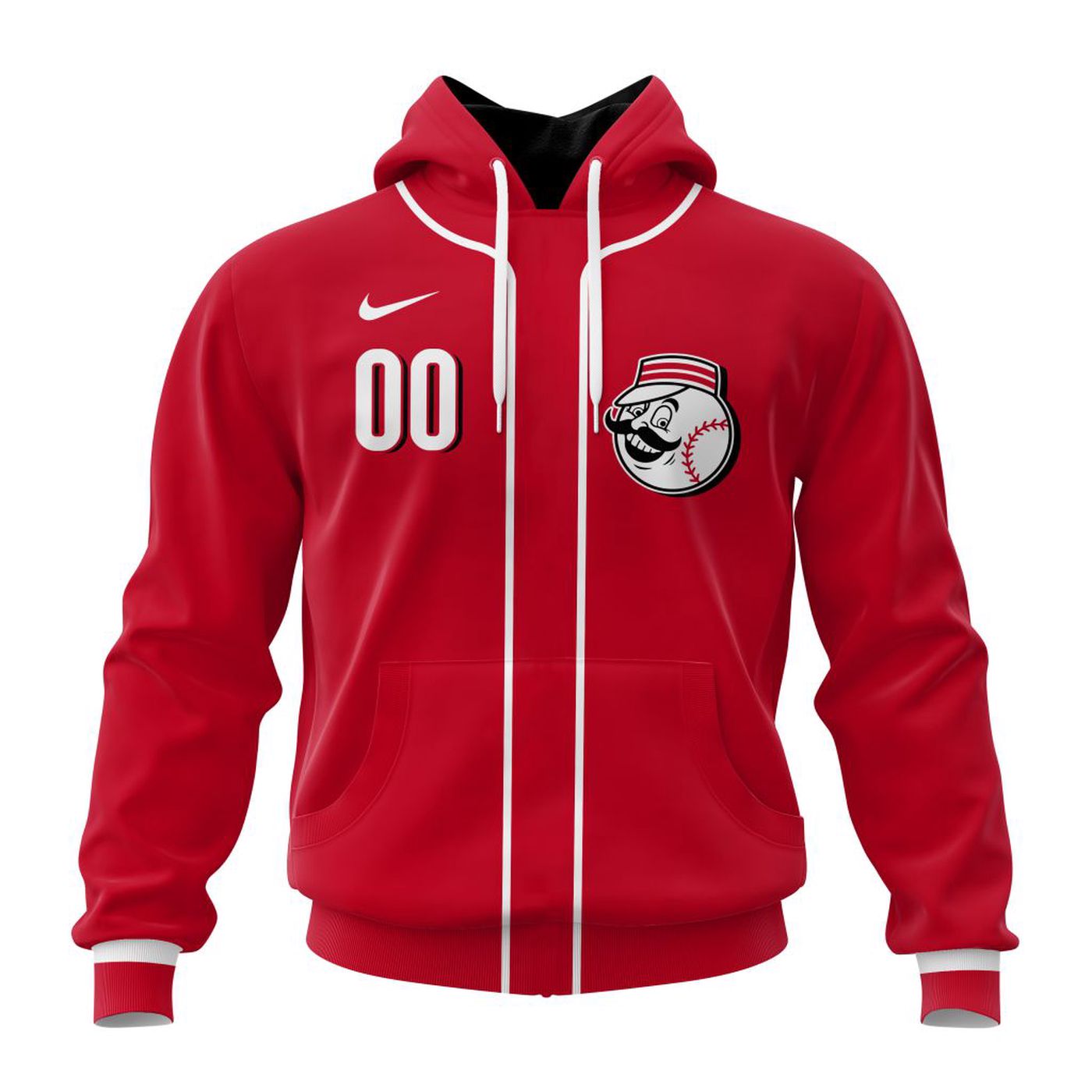 MLB Cincinnati Reds Personalized Alternate Kits 3d Printed Hoodie 3d Printed Hoodie