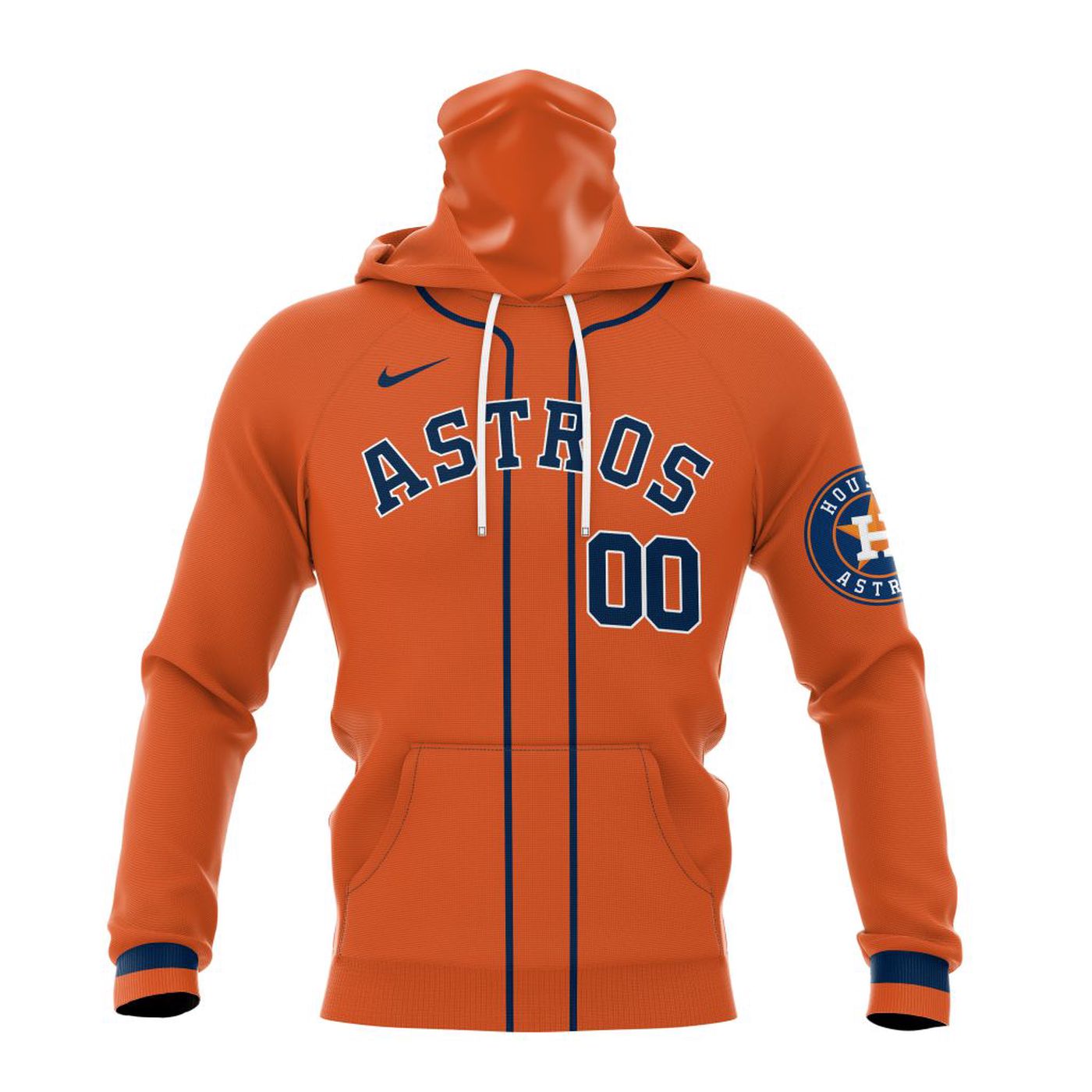 MLB Houston Astros Personalized Alternate Kits 3d Printed Hoodie 3d Printed Hoodie