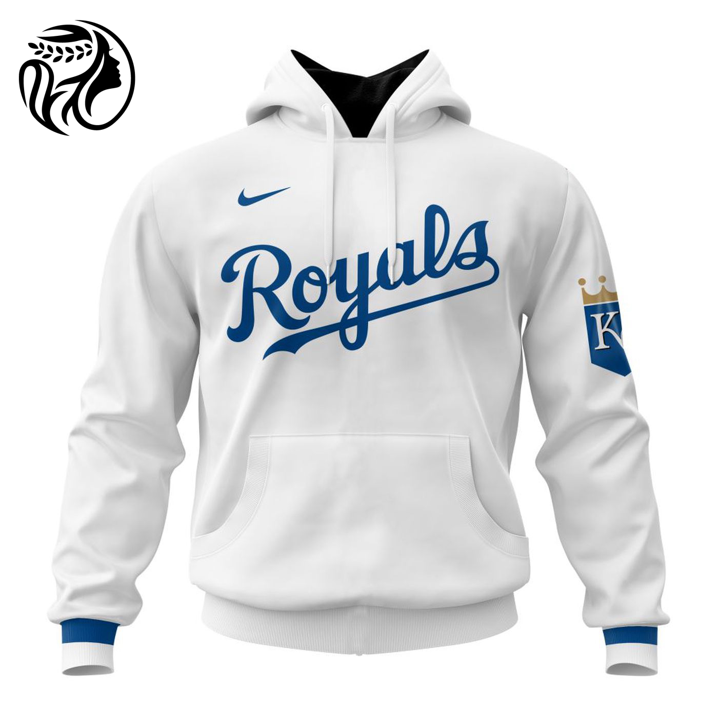 MLB Kansas City Royals Personalized 2024 Home Kits 3d Printed Hoodie 3d Printed Hoodie