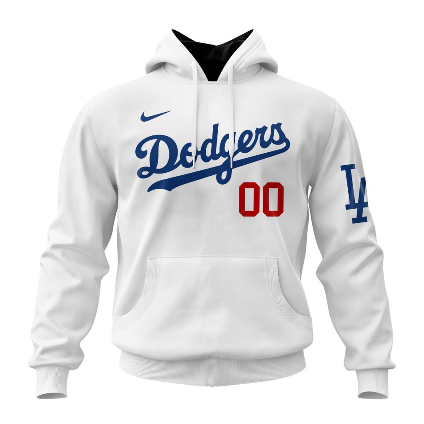 MLB Los Angeles Dodgers Personalized 2024 Home Kits 3d Printed Hoodie 3d Printed Hoodie
