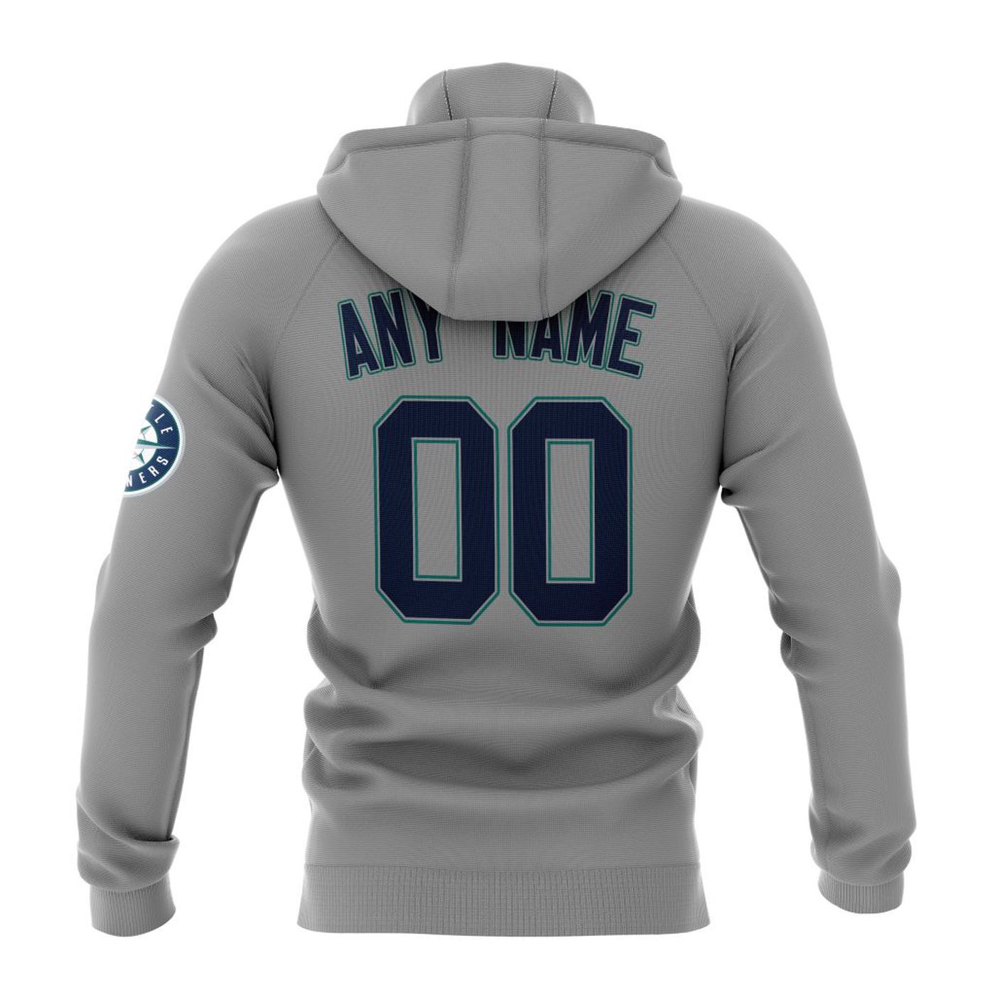 MLB Seattle Mariners Personalized 2024 Road Kits 3d Printed Hoodie 3d Printed Hoodie