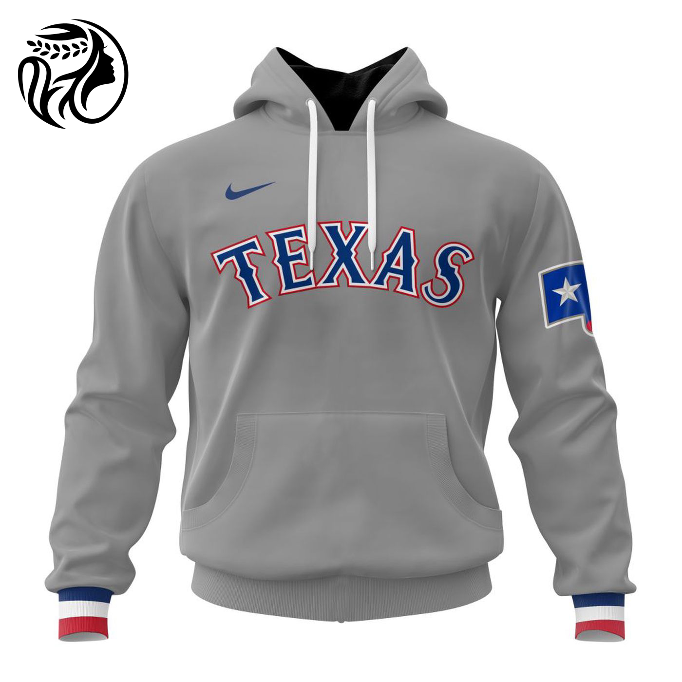 MLB Texas Rangers Personalized 2024 Road Kits 3d Printed Hoodie 3d Printed Hoodie