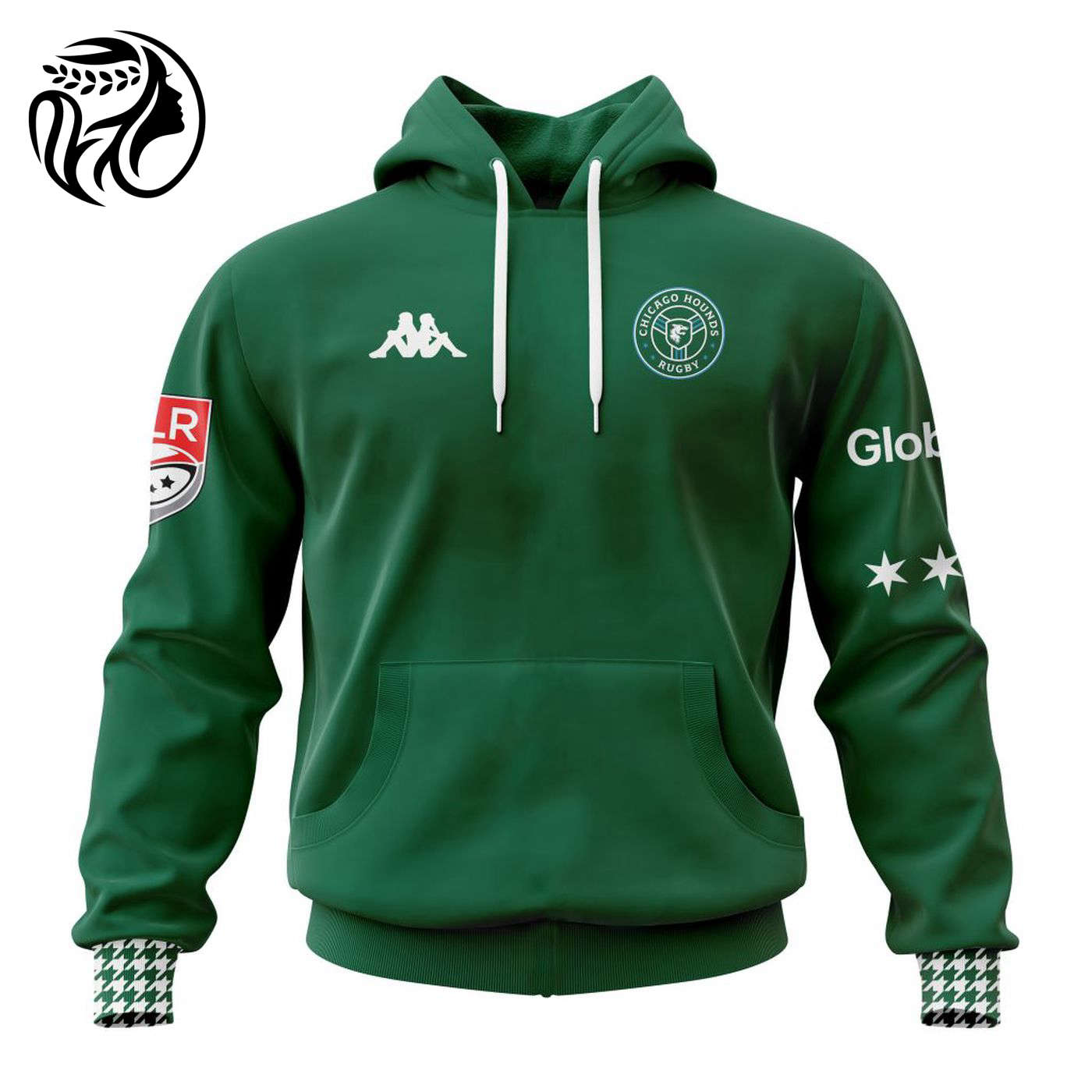 MLR Chicago Hounds Personalized 2024 Away Kits 3d Printed Hoodie 3d Printed Hoodie
