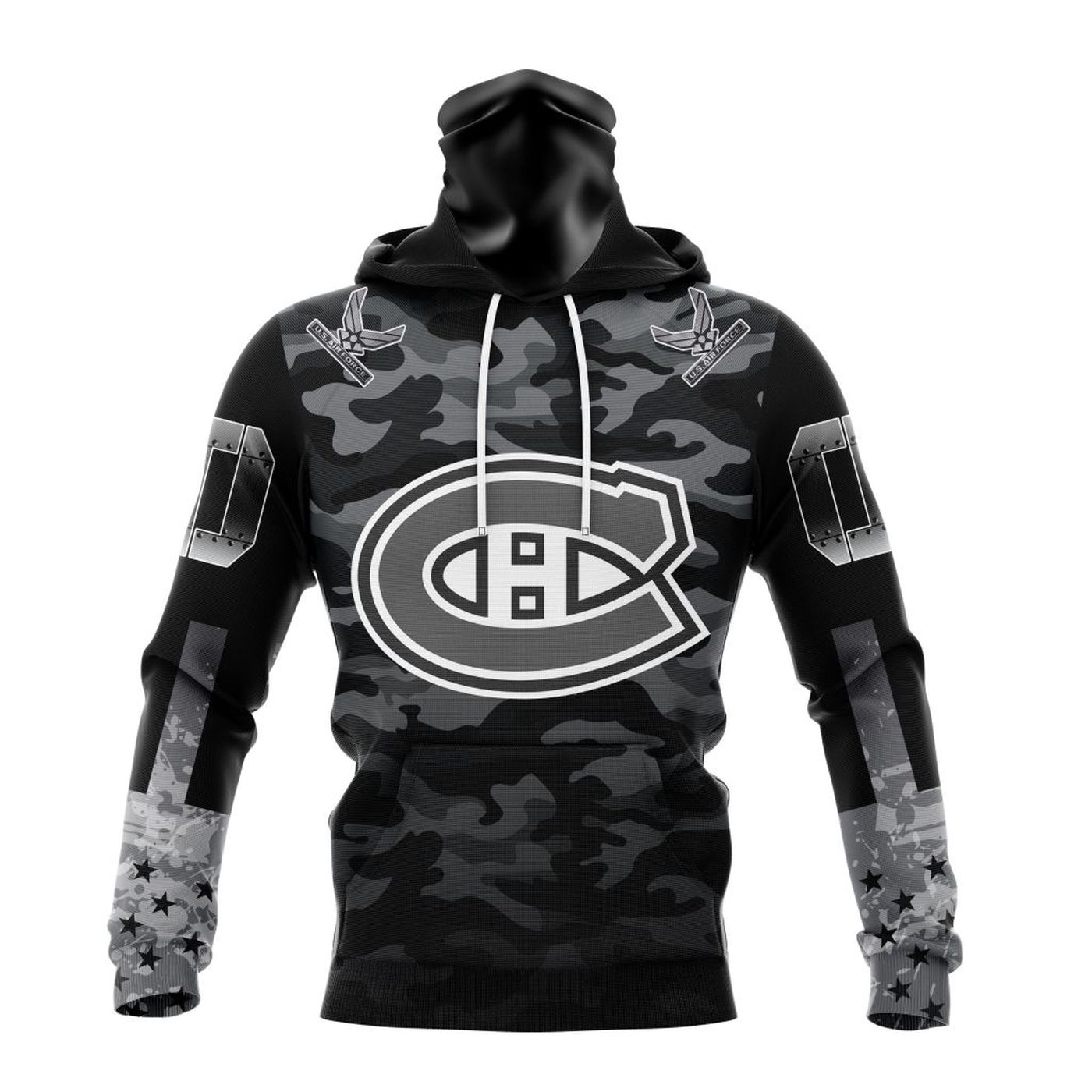 Montreal Canadiens Specialized Kits With Camo Color And You Can Customs YourService Branches 3d Printed Hoodie 3d Printed Hoodie