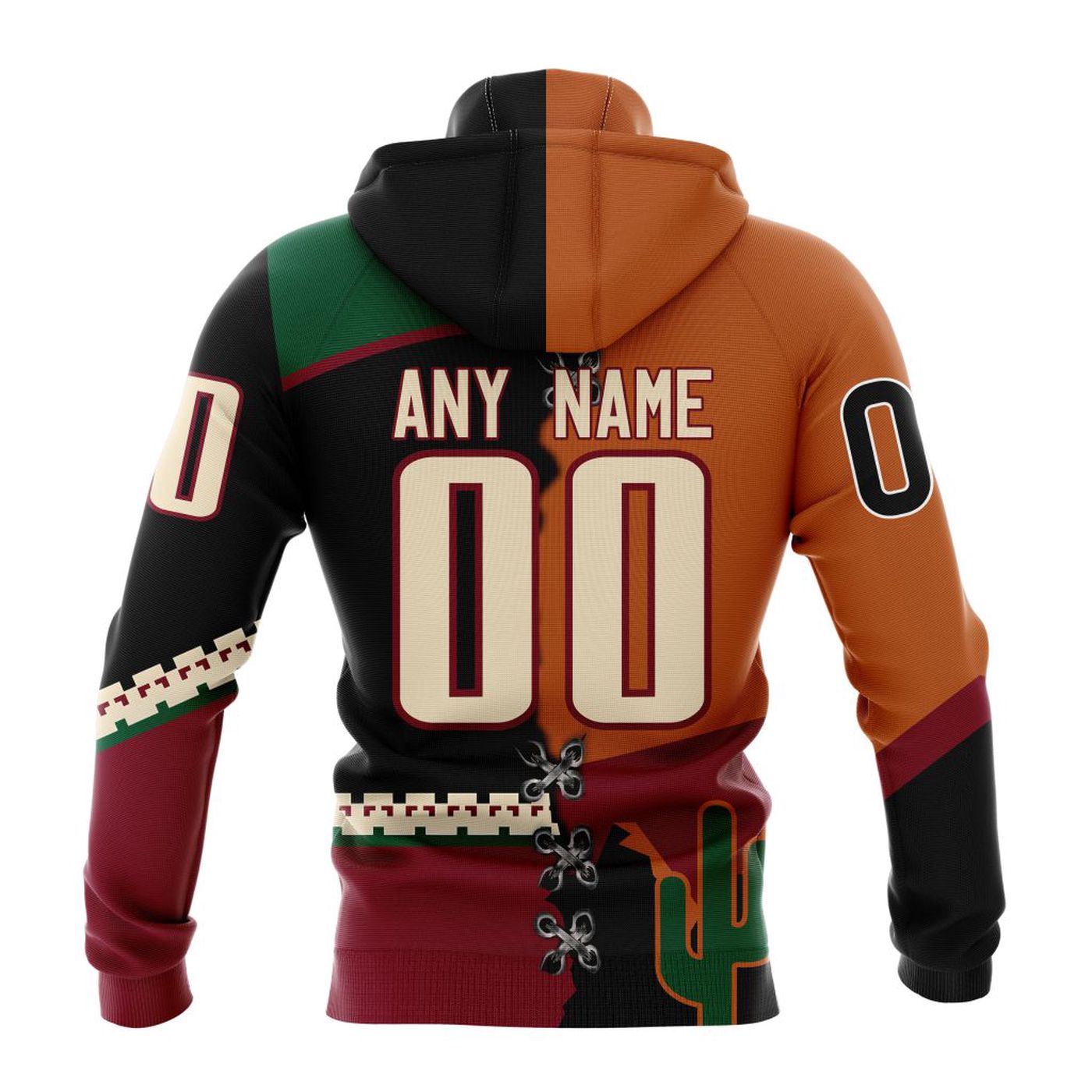 NHL Arizona Coyotes Special Home Mix Reverse Retro Personalized Kits 3d Printed Hoodie 3d Printed Hoodie