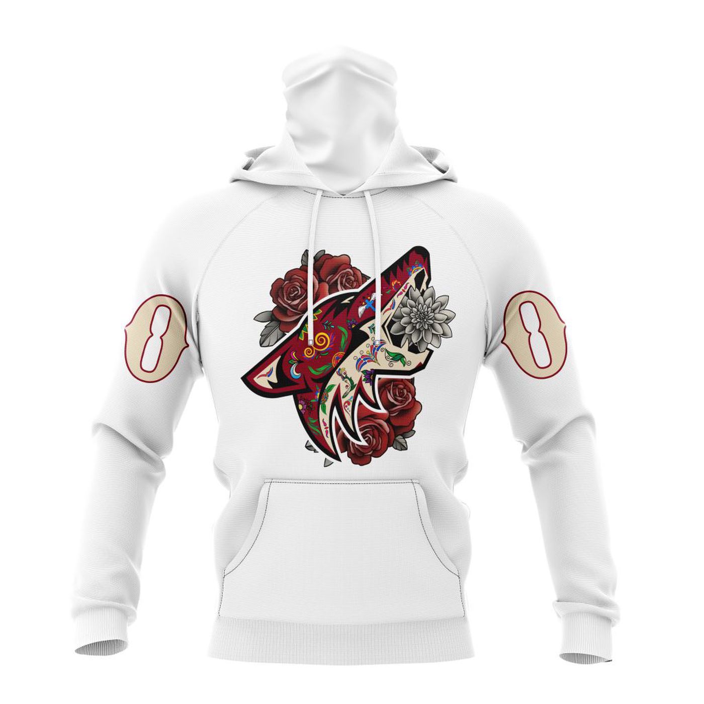 NHL Arizona Coyotes | Specialized Unisex Kits Dia De Muertos 3d Printed Hoodie 3d Printed Hoodie