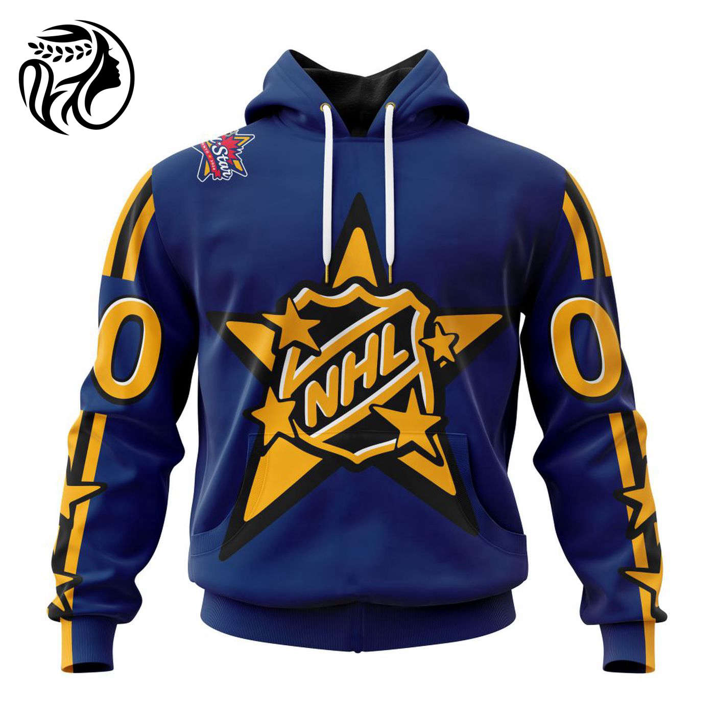 NHL Atlantic Division Personalized 2024 NHL All-Star Game Royal Kits 3d Printed Hoodie 3d Printed Hoodie