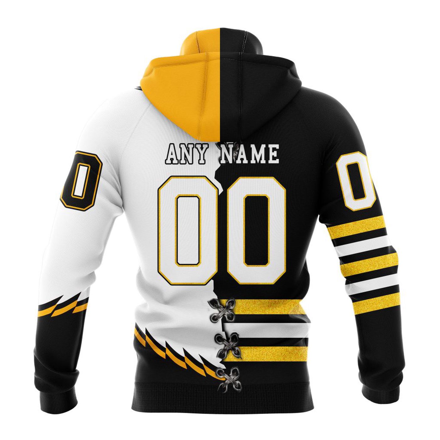 NHL Boston Bruins Special Home Mix Reverse Retro Personalized Kits 3d Printed Hoodie 3d Printed Hoodie