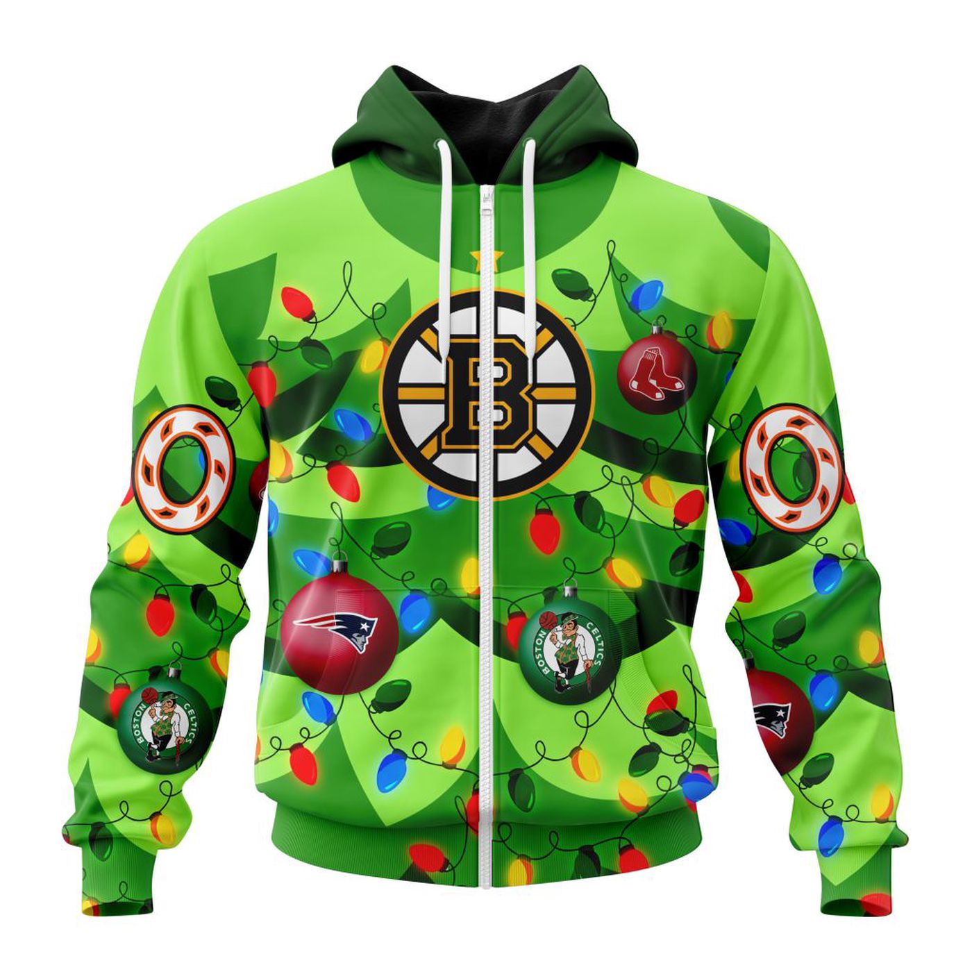 NHL Boston Bruins Specialized Unisex Kits With Unisex Kits With Christmass Tree Color And City’s Sport Teams 3d Printed Hoodie 3d Printed Hoodie