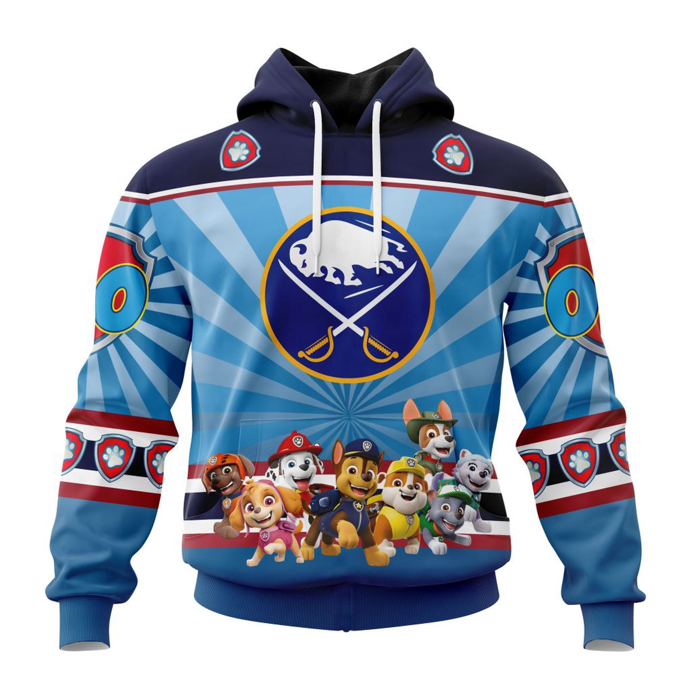 NHL Buffalo Sabres Special Paw Patrol Kits ST2201 3d Printed Hoodie 3d Printed Hoodie