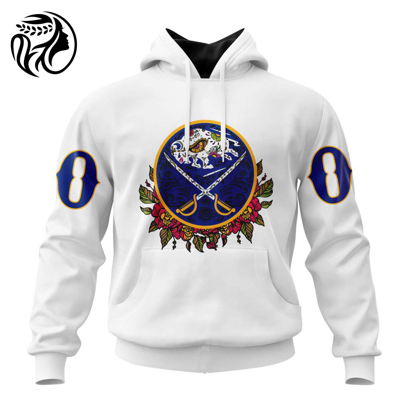 NHL Buffalo Sabres | Specialized Unisex Kits Dia De Muertos 3d Printed Hoodie 3d Printed Hoodie