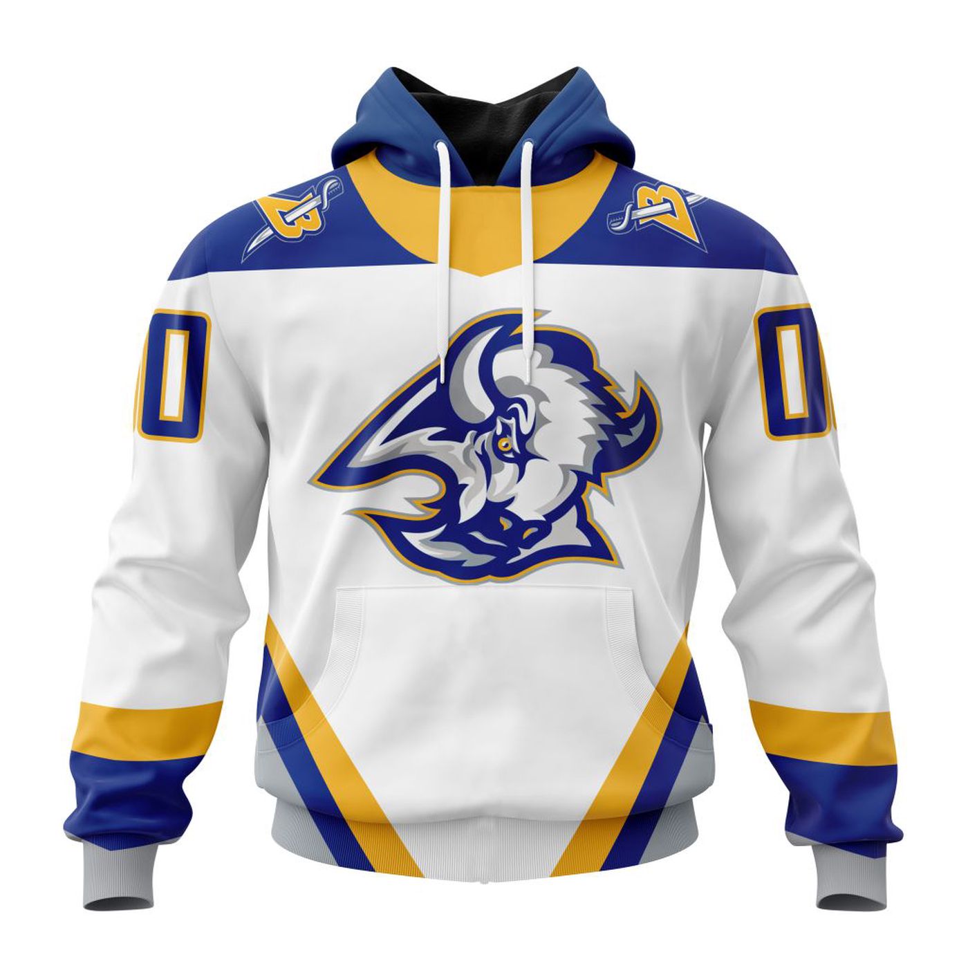 NHL Buffalo Sabres | Specialized Unisex Kits With Retro Concepts 3d Printed Hoodie 3d Printed Hoodie