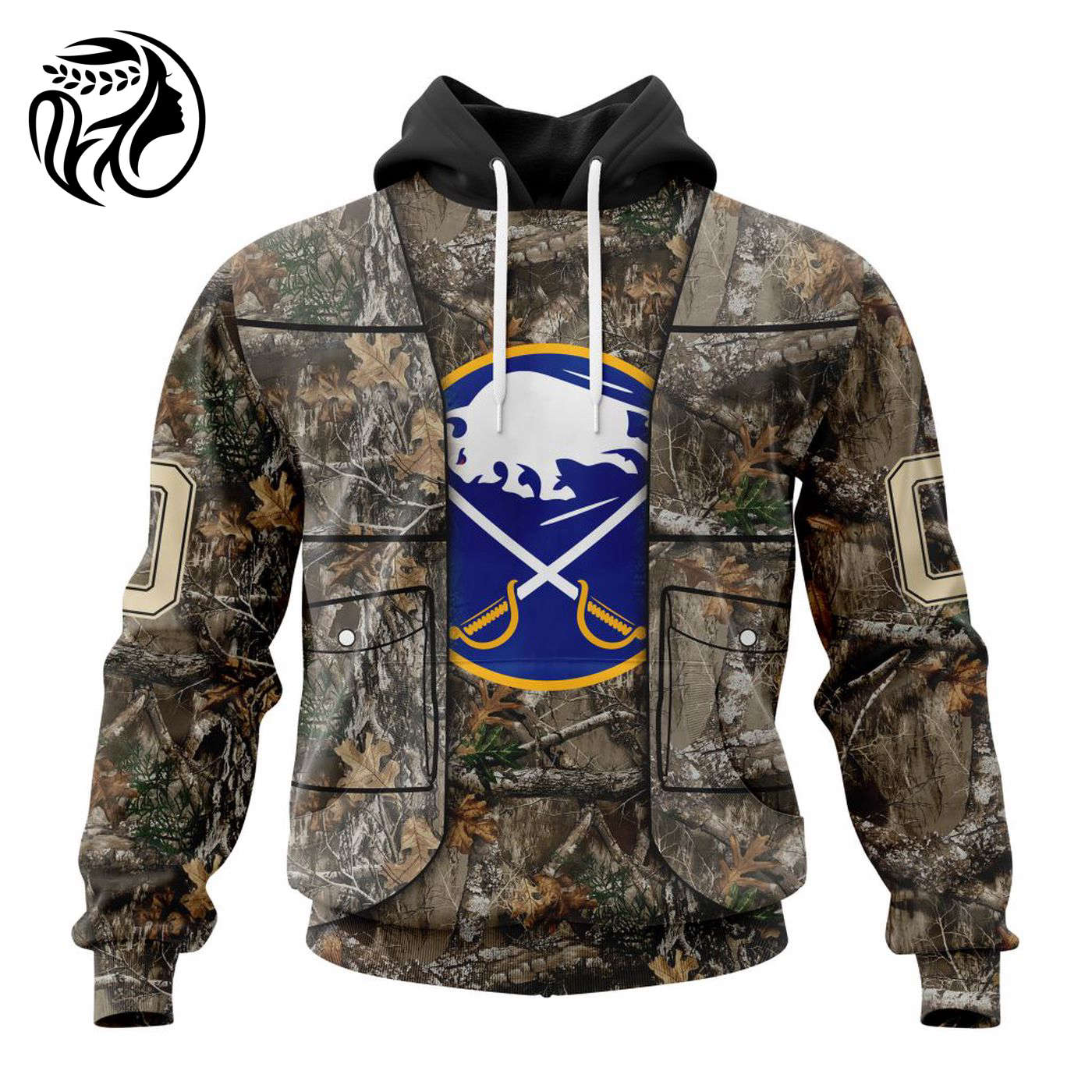 NHL Buffalo Sabres | Specialized Unisex Vest Kits With Realtree Camo 3d Printed Hoodie 3d Printed Hoodie