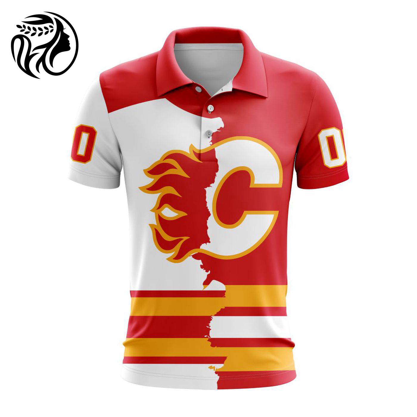 NHL Calgary Flames Personalize 2023 Home Mix Away Kits 3d Printed Hoodie 3d Printed Hoodie